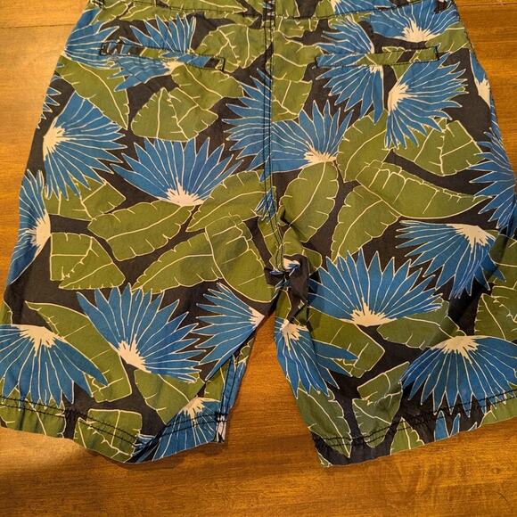American Rag Blue and Green Tropical Shorts - Picture 5 of 5